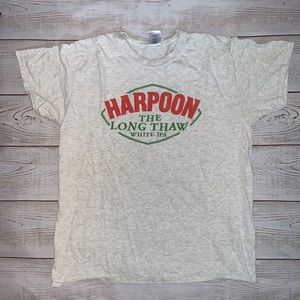 Harpoon The Long Thaw Short Sleeve Tshirt Unisex Size Large